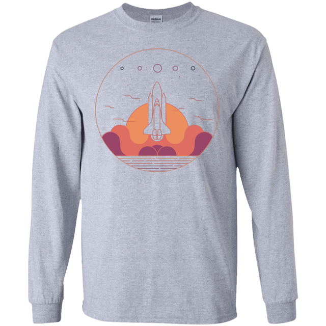 T-Shirts Sport Grey / S Discovery Star Men's Long Sleeve T-Shirt