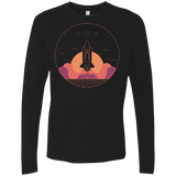 T-Shirts Black / S Discovery Star Men's Premium Long Sleeve