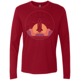 T-Shirts Cardinal / S Discovery Star Men's Premium Long Sleeve