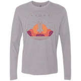 T-Shirts Heather Grey / S Discovery Star Men's Premium Long Sleeve