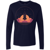 T-Shirts Midnight Navy / S Discovery Star Men's Premium Long Sleeve