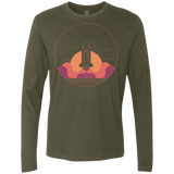 T-Shirts Military Green / S Discovery Star Men's Premium Long Sleeve