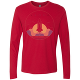 T-Shirts Red / S Discovery Star Men's Premium Long Sleeve