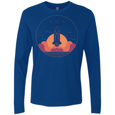 T-Shirts Royal / S Discovery Star Men's Premium Long Sleeve