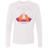 T-Shirts White / S Discovery Star Men's Premium Long Sleeve
