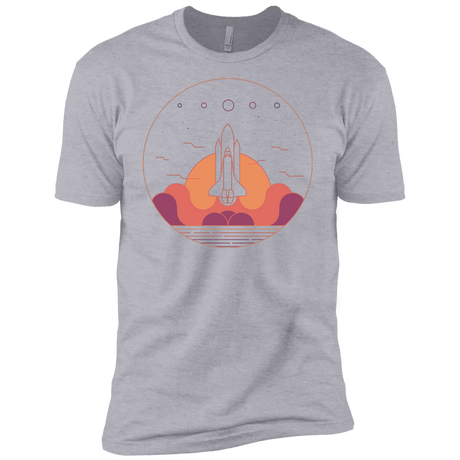 T-Shirts Heather Grey / X-Small Discovery Star Men's Premium T-Shirt
