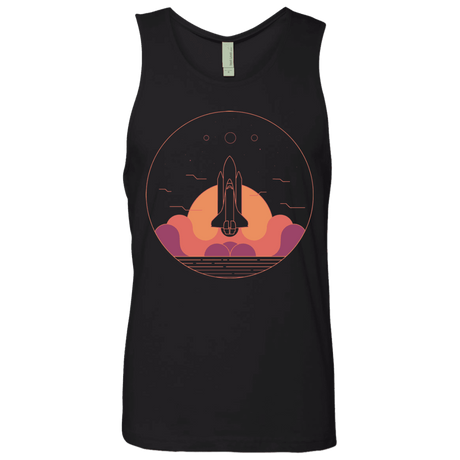 T-Shirts Black / S Discovery Star Men's Premium Tank Top