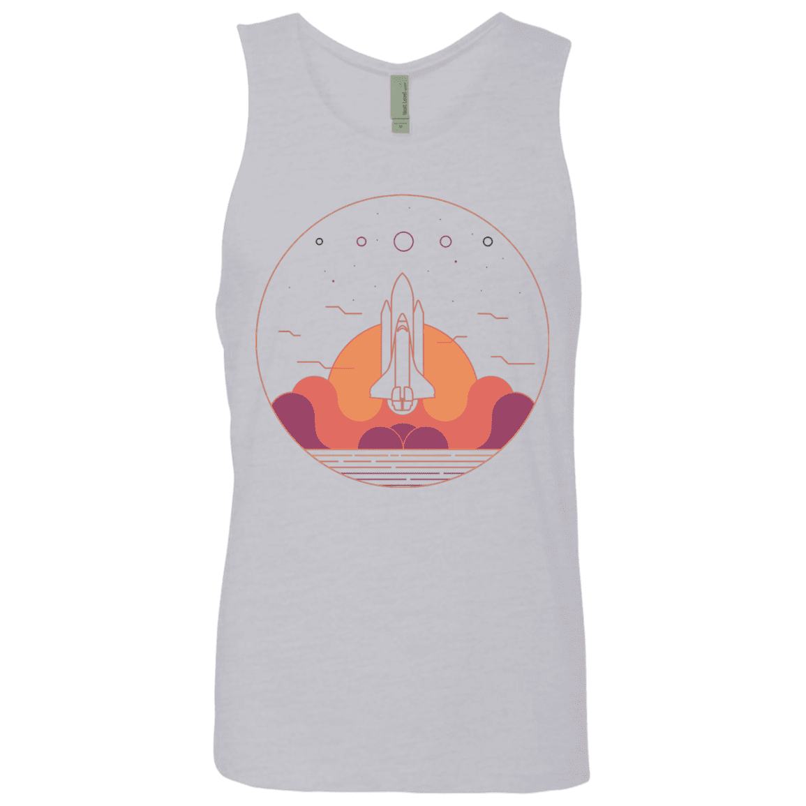 T-Shirts Heather Grey / S Discovery Star Men's Premium Tank Top