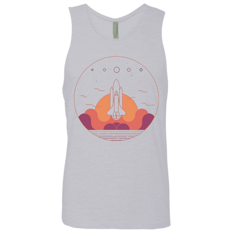 T-Shirts Heather Grey / S Discovery Star Men's Premium Tank Top