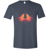 T-Shirts Heather Navy / S Discovery Star Men's Semi-Fitted Softstyle