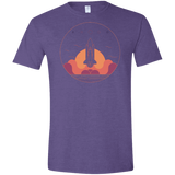 T-Shirts Heather Purple / S Discovery Star Men's Semi-Fitted Softstyle