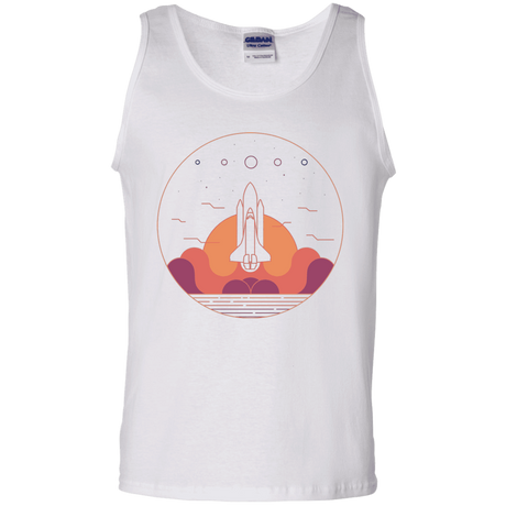 T-Shirts White / S Discovery Star Men's Tank Top