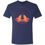 T-Shirts Vintage Navy / S Discovery Star Men's Triblend T-Shirt