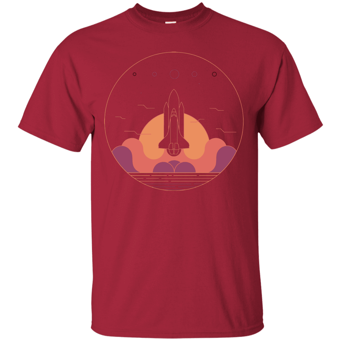 T-Shirts Cardinal / S Discovery Star T-Shirt
