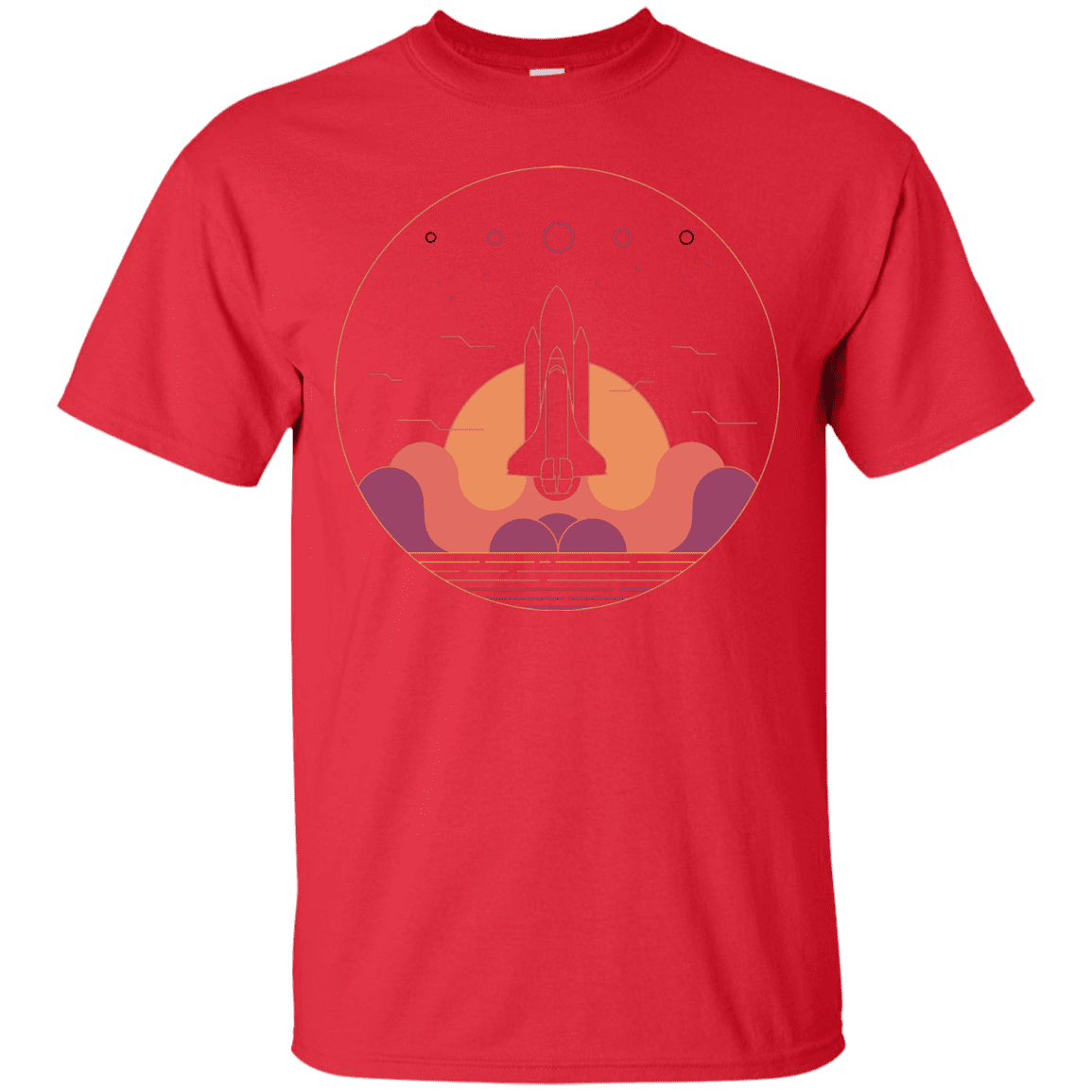 T-Shirts Red / S Discovery Star T-Shirt