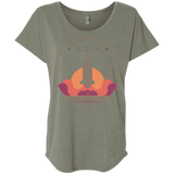 T-Shirts Venetian Grey / X-Small Discovery Star Triblend Dolman Sleeve