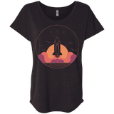 T-Shirts Vintage Black / X-Small Discovery Star Triblend Dolman Sleeve