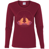 T-Shirts Cardinal / S Discovery Star Women's Long Sleeve T-Shirt