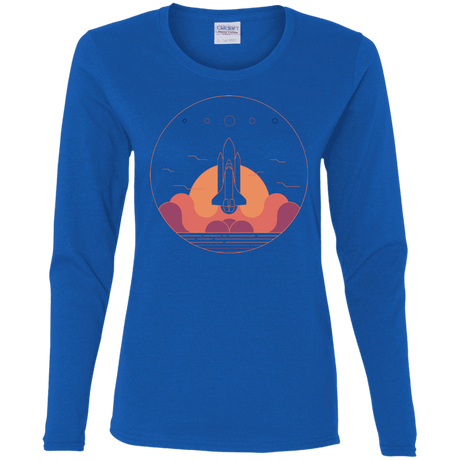 T-Shirts Royal / S Discovery Star Women's Long Sleeve T-Shirt