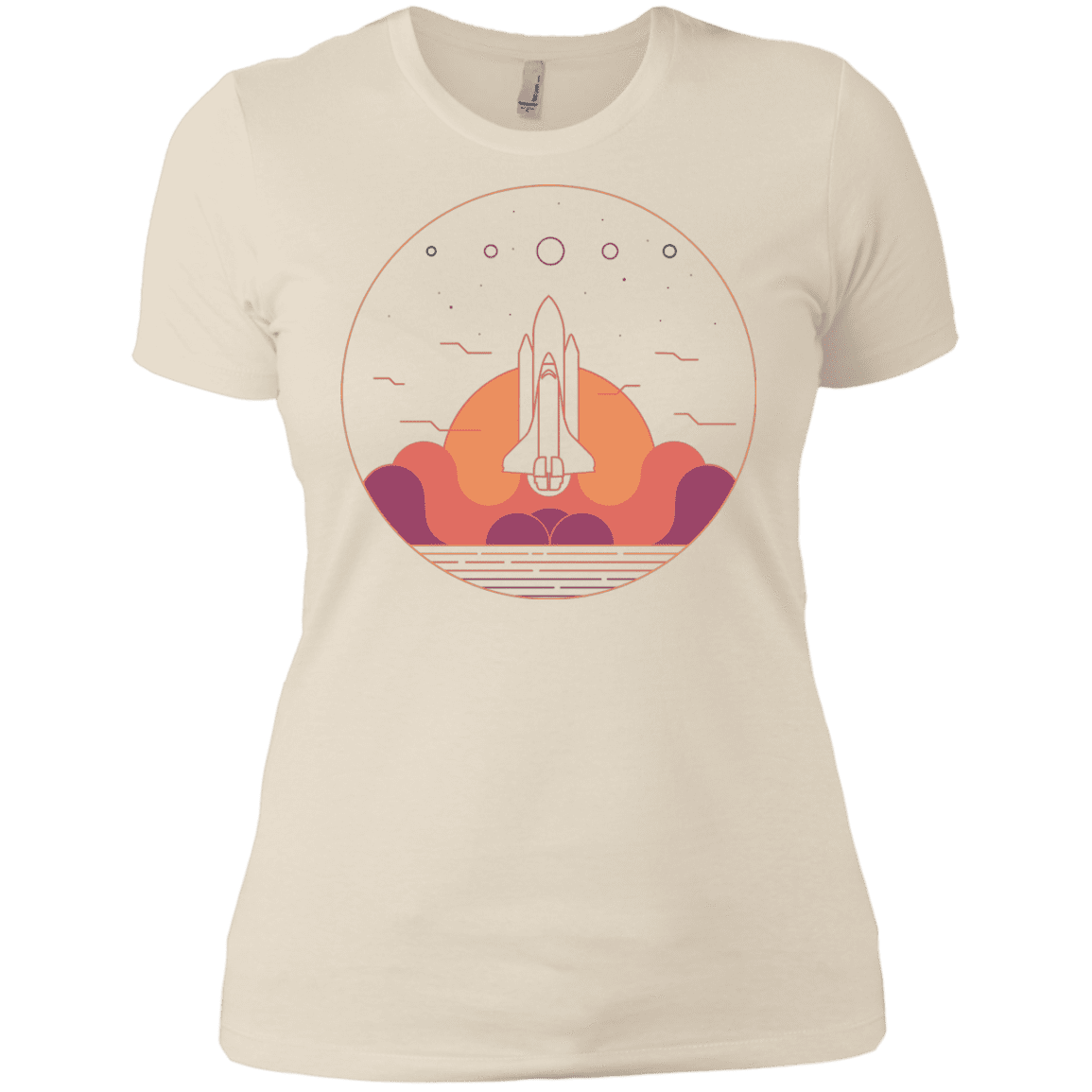 T-Shirts Ivory/ / X-Small Discovery Star Women's Premium T-Shirt