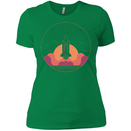 T-Shirts Kelly Green / X-Small Discovery Star Women's Premium T-Shirt