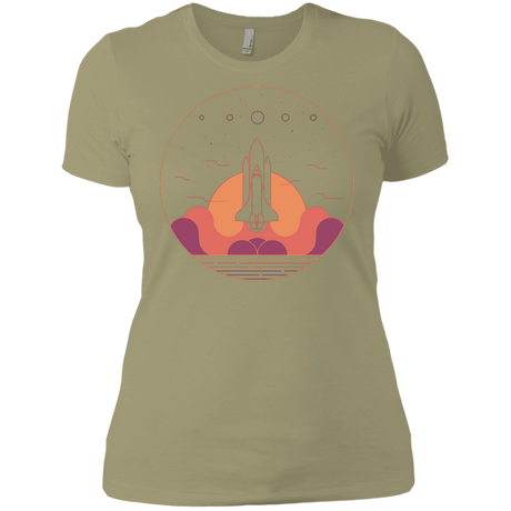 T-Shirts Light Olive / X-Small Discovery Star Women's Premium T-Shirt