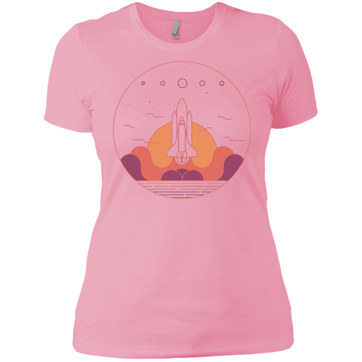 T-Shirts Light Pink / X-Small Discovery Star Women's Premium T-Shirt