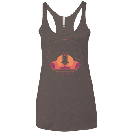 T-Shirts Macchiato / X-Small Discovery Star Women's Triblend Racerback Tank