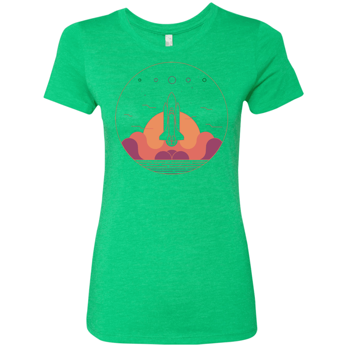 T-Shirts Envy / S Discovery Star Women's Triblend T-Shirt