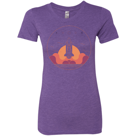 T-Shirts Purple Rush / S Discovery Star Women's Triblend T-Shirt