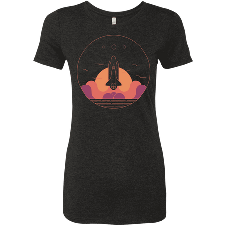 T-Shirts Vintage Black / S Discovery Star Women's Triblend T-Shirt