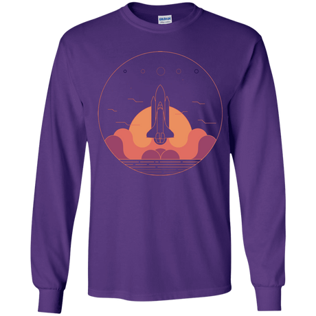 T-Shirts Purple / YS Discovery Star Youth Long Sleeve T-Shirt
