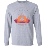 T-Shirts Sport Grey / YS Discovery Star Youth Long Sleeve T-Shirt