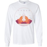 T-Shirts White / YS Discovery Star Youth Long Sleeve T-Shirt