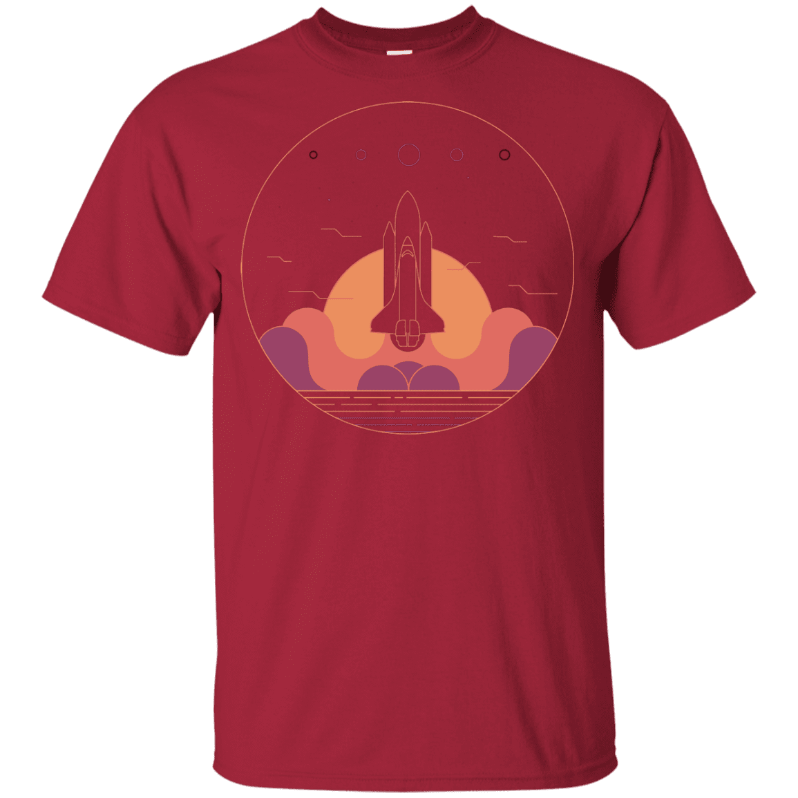 T-Shirts Cardinal / YXS Discovery Star Youth T-Shirt