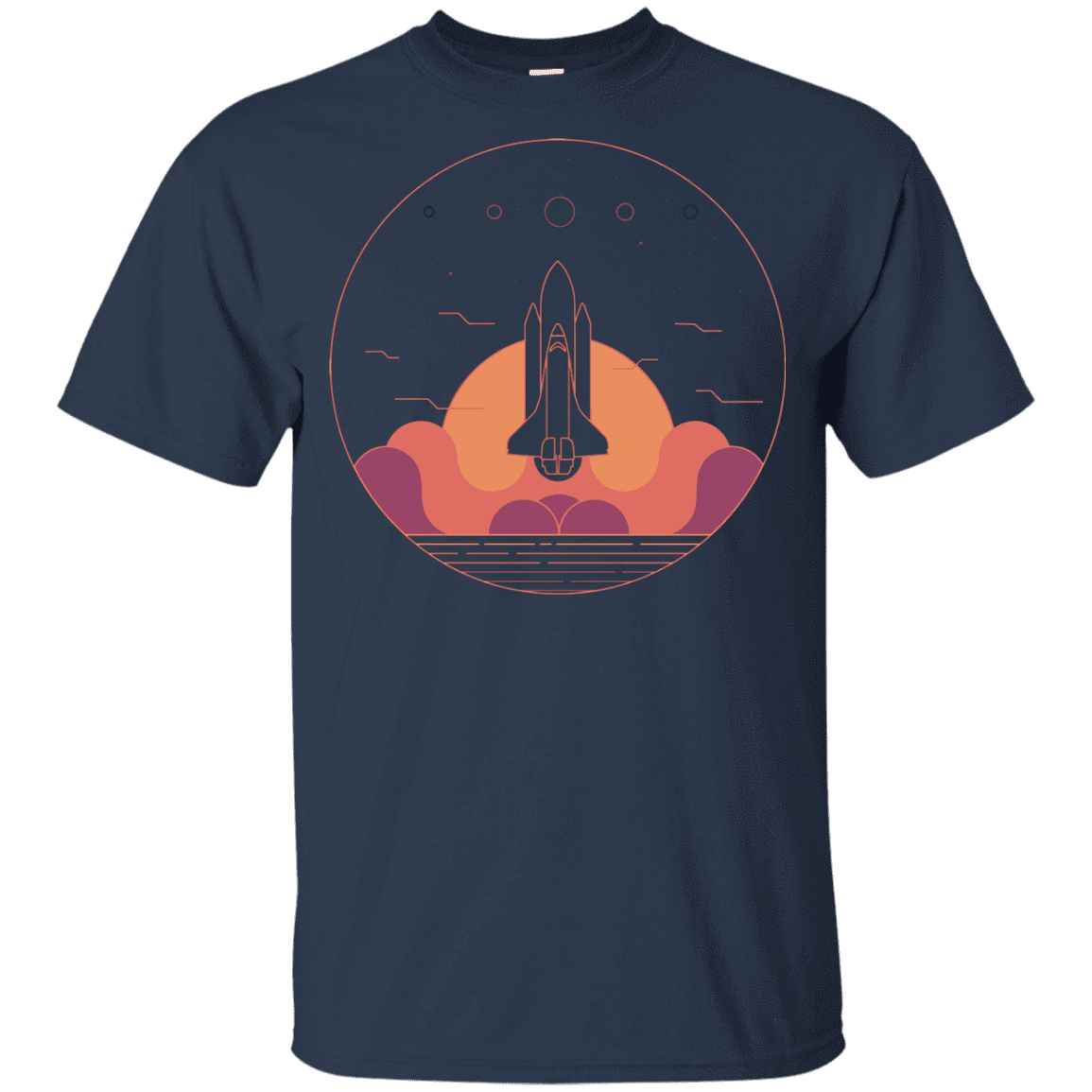 T-Shirts Navy / YXS Discovery Star Youth T-Shirt