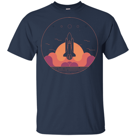 T-Shirts Navy / YXS Discovery Star Youth T-Shirt