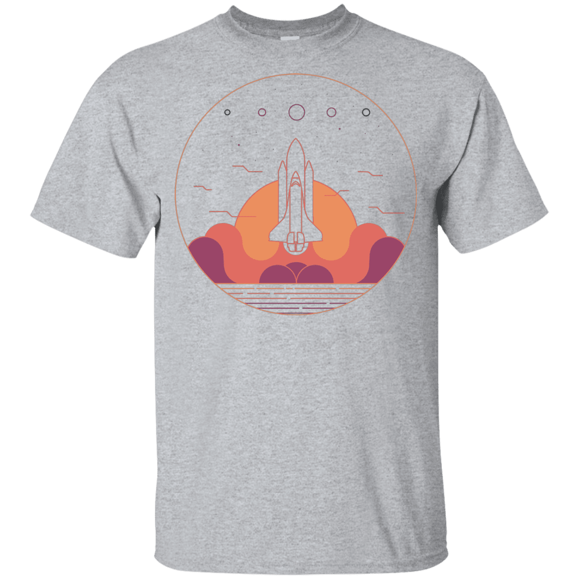 T-Shirts Sport Grey / YXS Discovery Star Youth T-Shirt