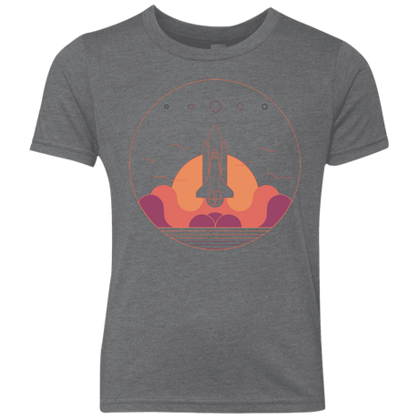 T-Shirts Premium Heather / YXS Discovery Star Youth Triblend T-Shirt