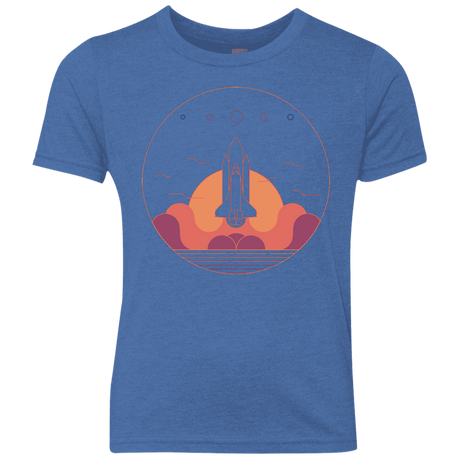 T-Shirts Vintage Royal / YXS Discovery Star Youth Triblend T-Shirt