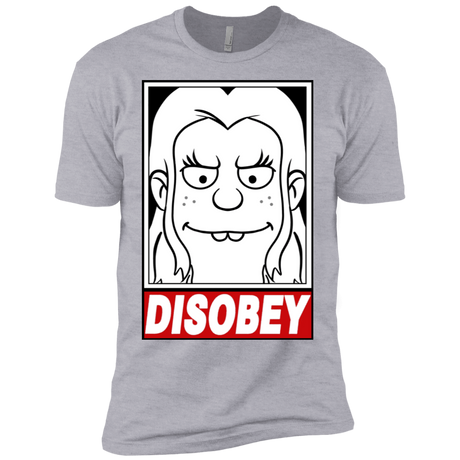 T-Shirts Heather Grey / YXS Disobey Boys Premium T-Shirt