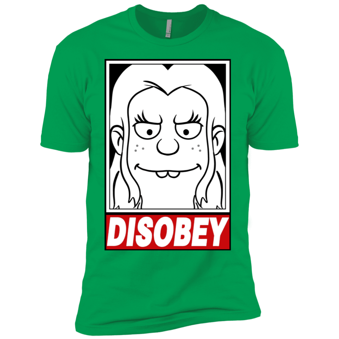 T-Shirts Kelly Green / YXS Disobey Boys Premium T-Shirt