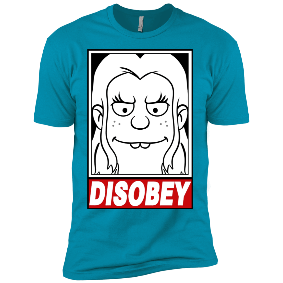 T-Shirts Turquoise / YXS Disobey Boys Premium T-Shirt