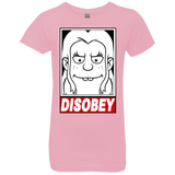 T-Shirts Light Pink / YXS Disobey Girls Premium T-Shirt