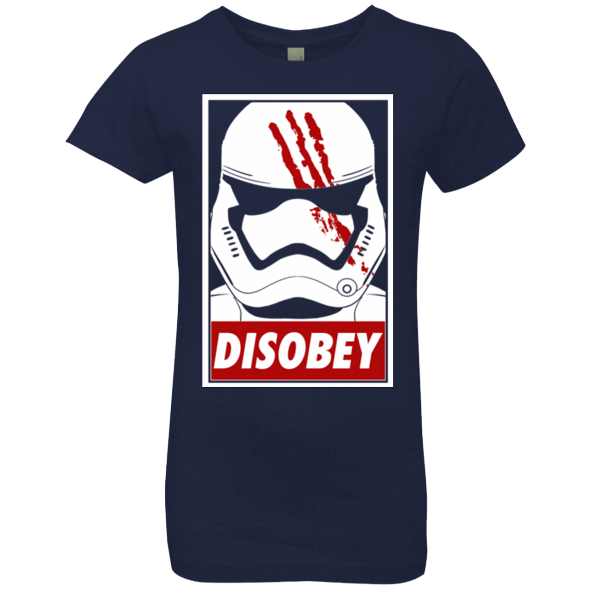 T-Shirts Midnight Navy / YXS Disobey Girls Premium T-Shirt