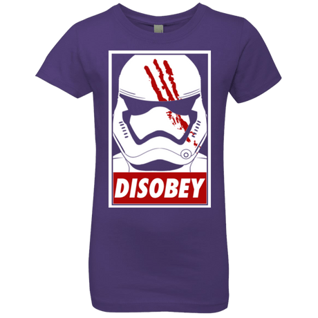 T-Shirts Purple Rush / YXS Disobey Girls Premium T-Shirt
