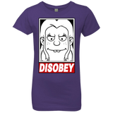 T-Shirts Purple Rush / YXS Disobey Girls Premium T-Shirt