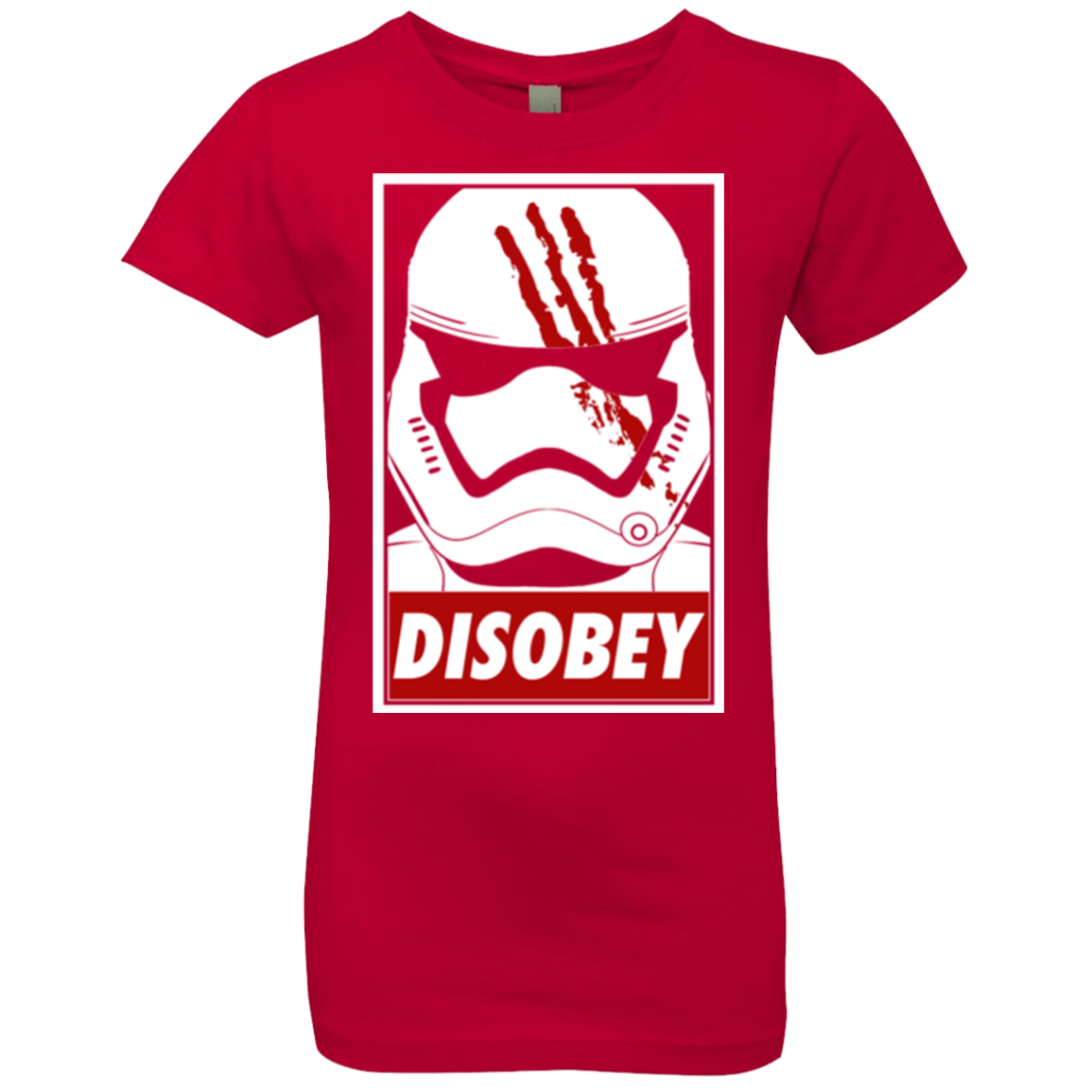 T-Shirts Red / YXS Disobey Girls Premium T-Shirt