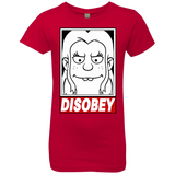 T-Shirts Red / YXS Disobey Girls Premium T-Shirt