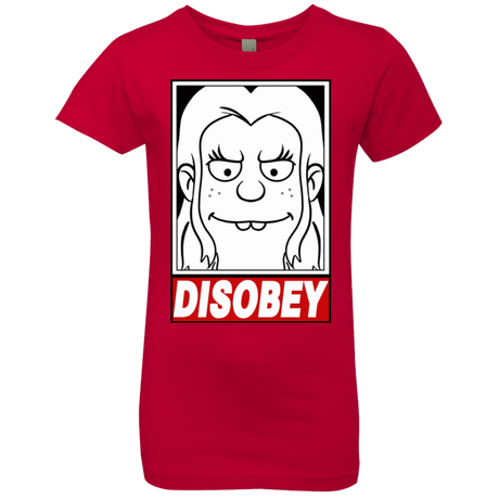 T-Shirts Red / YXS Disobey Girls Premium T-Shirt